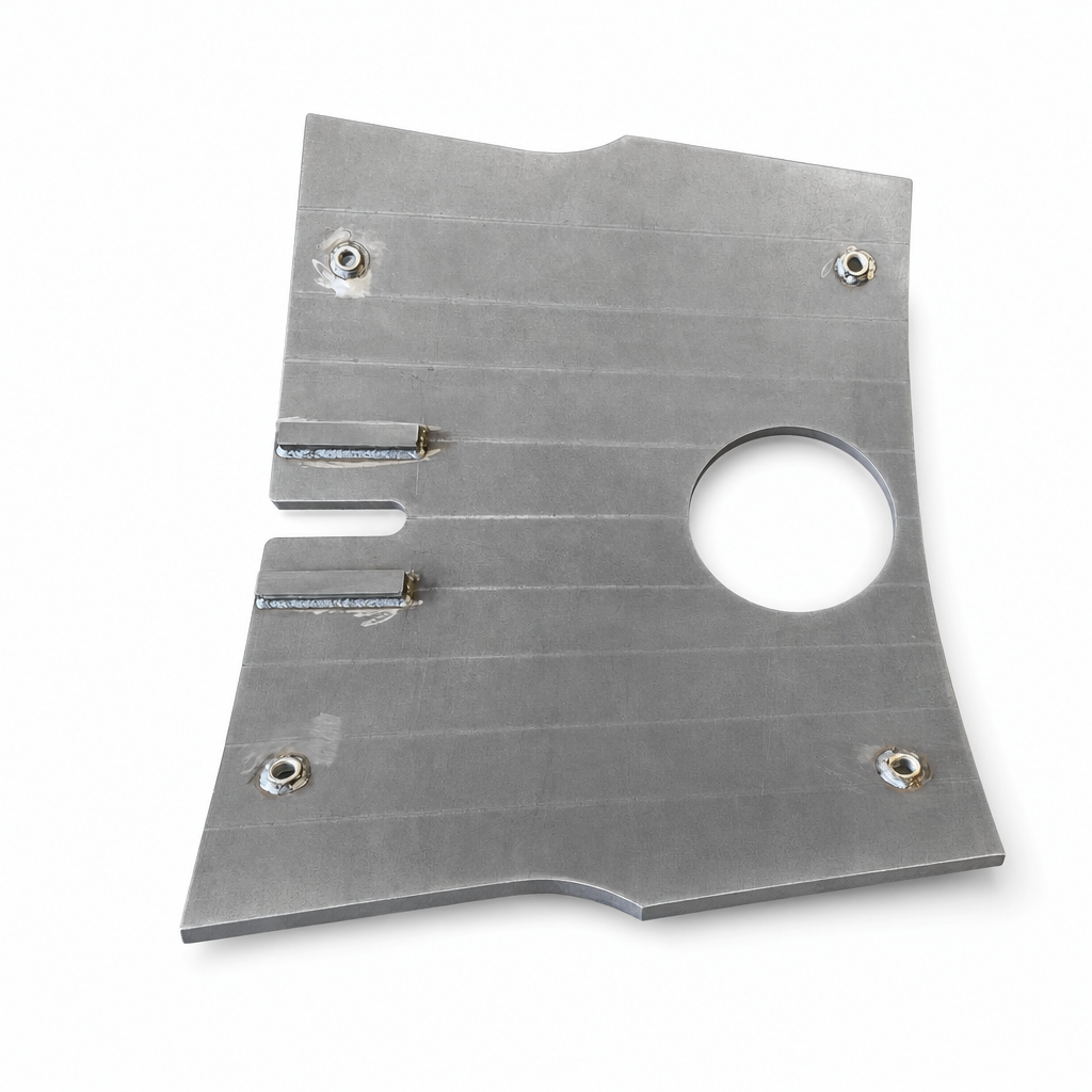 Wear plate for lower frame A