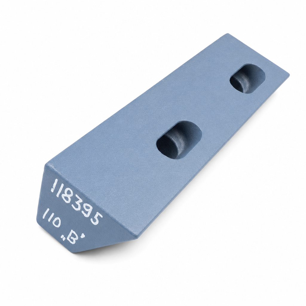 Kiristyskiila, liikkuva B – Metso C110