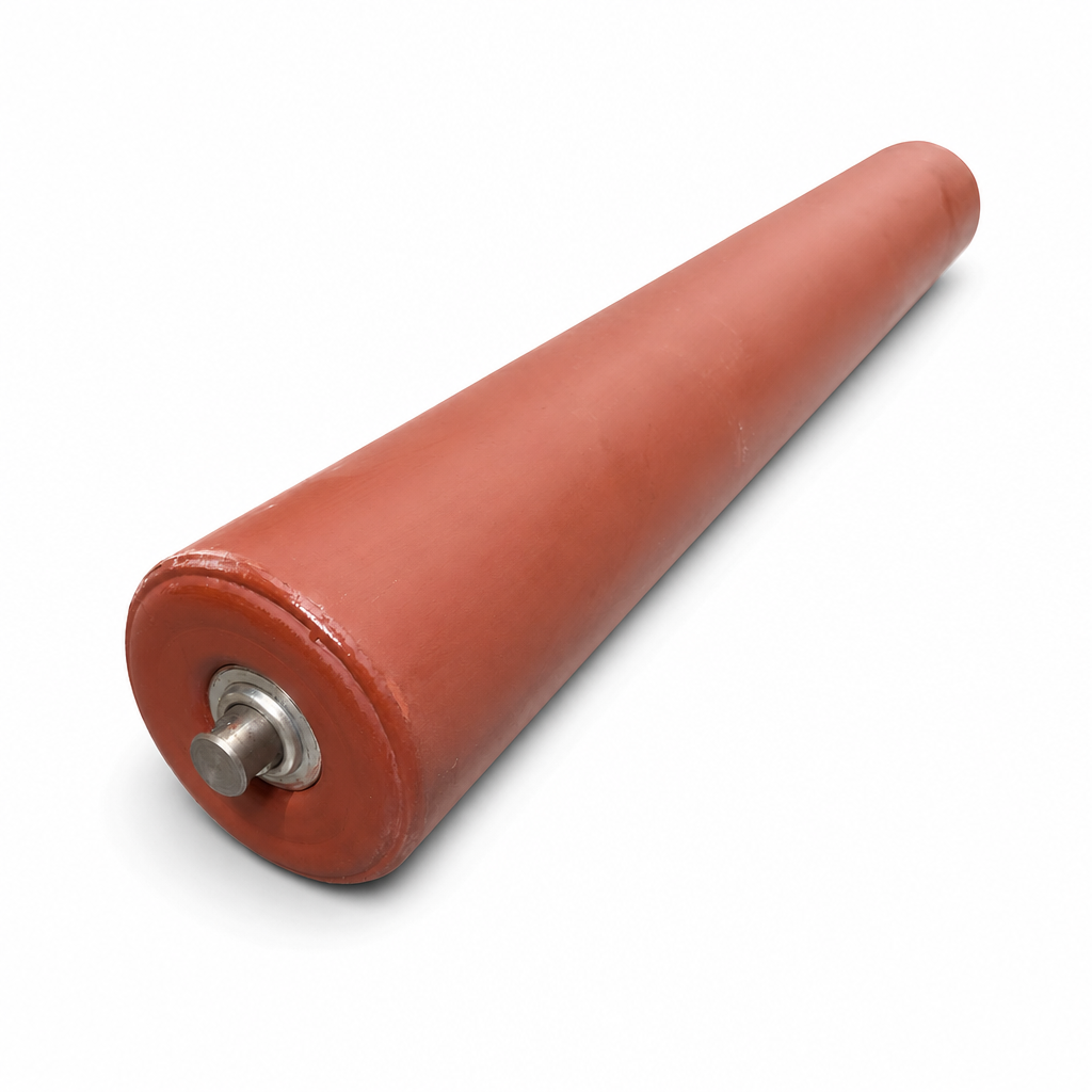 Slätrulle, stål 159x1150x30 – bärrullar, stål